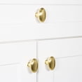 thumbnail image 7 of Grandeur 853601 Anneau 1-3/4" Solid Brass Classic Flat Oval Cabinet Knob - Grey, 7 of 7