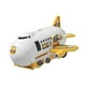 thumbnail image 3 of Juego de juguetes de avión, rompecabezas, juguetes educativos para niños con Mini coches, juego de simulación para niños pequeños, regalos para niñas Amarillo, 3 of 9