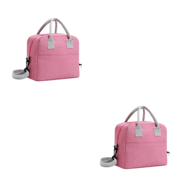 Wweixi Sacs Isothermes Légers pour Transporter les Repas avec Facilité et Confort rose Rouge 2Ensemble