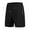 Black, variant on Aofany Men's Summer Oversized Thin Print Beach Pants Casual Loose Sports Shorts