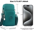 thumbnail image 2 of JANKS Women Small Crossbody Bags Nylon Over Shoulder Purses Zipper Closure Travel Purse Roomy Design for Phone and Essentials with Adjustable Strap, 2 of 6