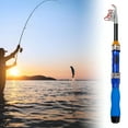 thumbnail image 4 of BESTSKY 2026 New 1-2. Telescoping Fishing Rods Portable Travel Fishing Pole Telescopic Ultra Light for Trout, Bass, Freshwater Saltwater, 4 of 7