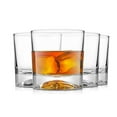 thumbnail image 5 of JoyJolt Radiant Whiskey Glasses - 10oz Old Fashioned Glass, Set 4 Crystal Scotch Glass, Rocks Glass, 5 of 15