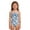 Sky Blue, variant on XEGLSBU Girls Swimsuit Size 7 Tankini Children's Swimming Suit for Beach Swimsuit Adjustable Girls' Swimsuit 6 14 Years Blue Size 7-8 Years
