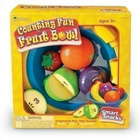 Learning Resources Counting Fun Fruit Bowl