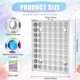 thumbnail image 2 of Paint Organizer, 63 Holes Acrylic Paint Organizer Craft Paint Storage Crafts Paint Holder Vertical P, 2 of 5