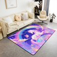 thumbnail image 1 of Erosebridal Cartoon Unicorn Area Rugs For Living Room 5x7, Girls Home Decor, Luxury, 1 of 5