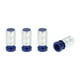 thumbnail image 1 of Tapones de Válvula del Neumático 7x24mm para Coche Camión Motocicleta Bicicleta Cubiertas de Polvo de Válvula de Neumático Aleación de Aluminio Azul Decorativa, 1 of 1