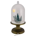 thumbnail image 4 of Northlight LED Lighted Snowing Musical Retro Truck Under Cloche Christmas Decoration - 13.5", 4 of 5