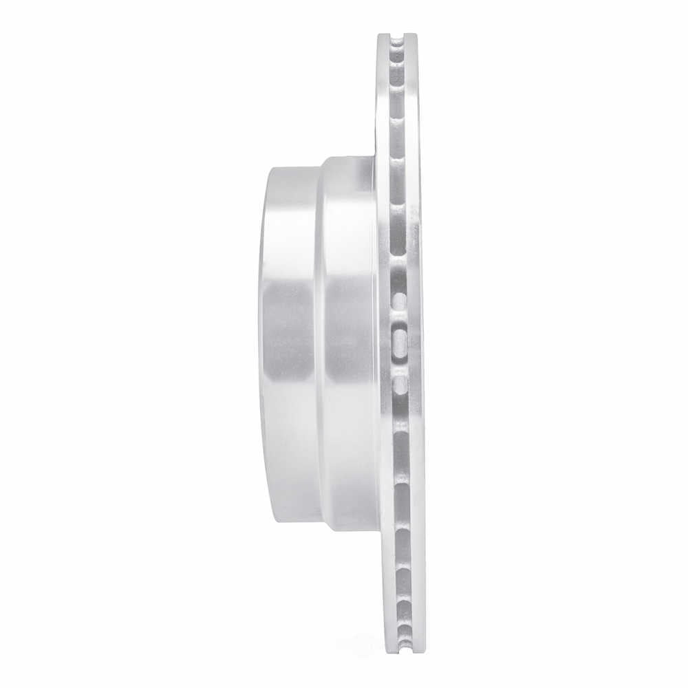 Dynamic Friction Company 631-31143R DFC Brake Rotor - Drilled And Slotted - Silver