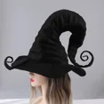 thumbnail image 1 of Witch Hat, Halloween Witch Hat, Cosplay Party Wizard Hat, Gorgeous Witch Hat, Forest Witch Hat, Gothic Magic Costume, Witch Clothing 11.81*22.05 inch 11.81*22.05 inch Gao Jinjia unisex, 1 of 2