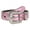 Pink, variant on Eosunjian Women Jeans Belt Shiny Rhinestones Multi Holes Adjustable Length Waistband with Sparkling Buckle Wide Alloy Belt Black