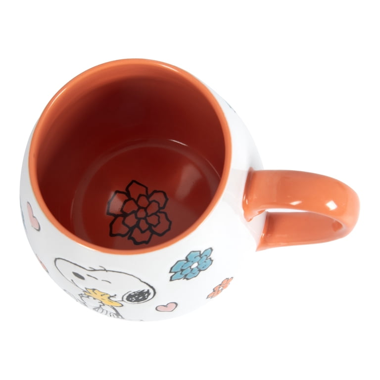 Gibson Home Peanuts Mother Baby Orange 20oz Mug photo 7