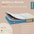 BedStory Queen Mattress 12 inch Luxury Firm Hybrid Mattress for Extra