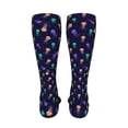 thumbnail image 6 of KLL Sea Jellyfish Print Cool Socks Men's Women's Crew Socks Funny Crazy Novelty Stockings, 6 of 8