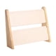 thumbnail image 3 of Expositor de collares de 2 capas, decorativo, para uso doméstico, para tocador y cadena Beige, 3 of 9