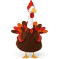thumbnail image 2 of AZXY Thanksgiving Turkey‑Themed Porch Goose Outfit, 23" Goose Clothes Dress Set, Goose Clothing & Goose Cloth for Cement Plastic Porch Goose Statue, Fall Harvest Outdoor Decor for Yard Lawn Garden, 2 of 6