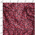 thumbnail image 2 of Soimoi Poly Canvas Red Fabric By the Yard - 56 Inch Wide - Florals Print Fabric - Elegant and Timeless Patterns for Fashion and Home Decor Printed Fabric, 2 of 6