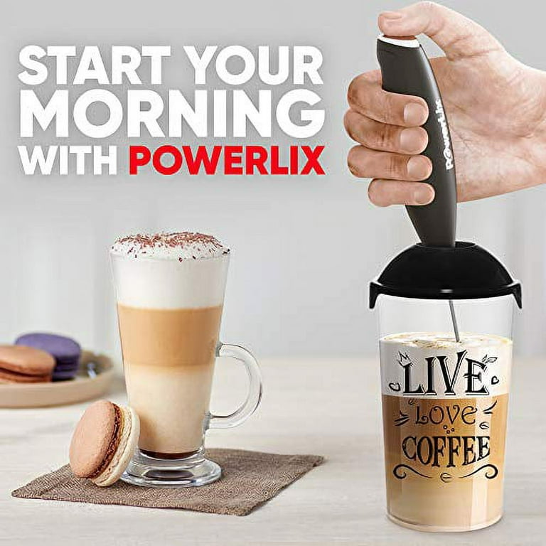Best milk frother deal: Save 43% on the PowerLix handheld electric frother