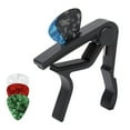 thumbnail image 2 of NIBOLOG Guitar Capo High Strength One-Handed Operation Easy to Use Acoustic Guitar String Steel Ukulele Capo Guitar Picks, 2 of 8