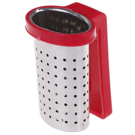 HomeLife Tea Infusers Fine Mesh Separate Design Stainless Steel Loose Leaf Tea Snap Tea Strainer for Kitchen