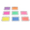 thumbnail image 2 of Finger Ink Pads, Craft Ink Pad 8 Color Safe DIY Multipurpose Washable  for Wood Fabric for Scrapbooking, 2 of 8