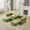 Green, variant on Versatile modular sofa, detachable, combinable and reclinable, dual-purpose lazy sofa bed for small apartments, rental homes, living rooms and bedrooms, green