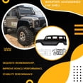 thumbnail image 3 of Car Body Shell RC Truck Body Tracción en las cuatro ruedas Coche de escalada Coches de juguete Accesorios para automóviles Vehículos Motores de juguete Herramientas de reparación 1 pieza Negro AweSitey FN001776-04, 3 of 6