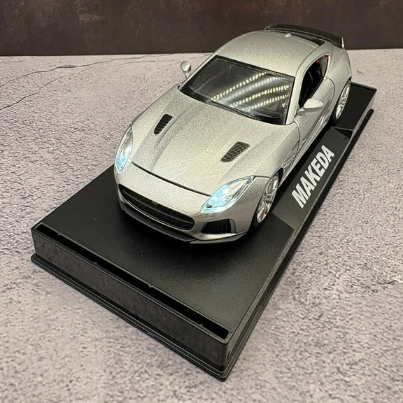 2013/2024 Jaguar F Type 1:32 Scale Diecast Model - Silver