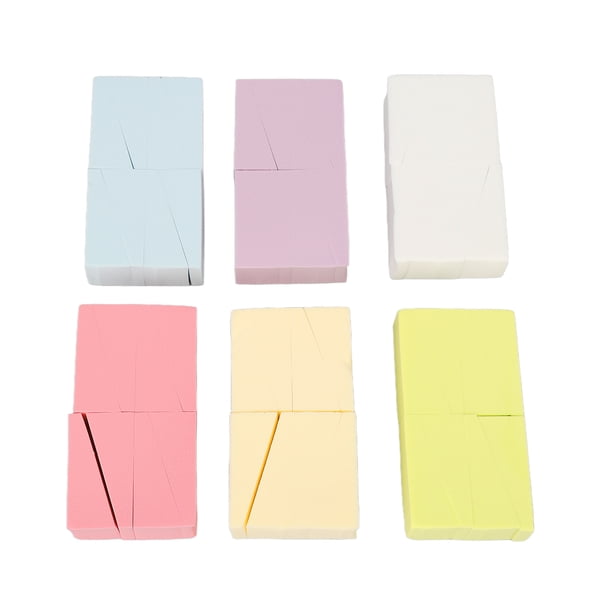 Esponjas suaves para uñas que se desvanecen de color esponjas suaves para manicura degradada 6 paquetes de 6 colores pintura uniformemente disponibilidad multifacética ANGGREK Otros