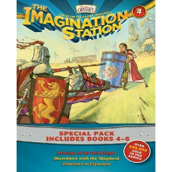 Imagination Station Books 3-Pack: Revenge of the Red Knight / Showdown with the Shepherd / Problems in Plymouth (AIO Imagination Station Books)