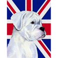 thumbnail image 1 of Boxeur avec Drapeau Britannique Union Jack en Toile Taille Maison, 1 of 1