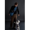 thumbnail image 2 of Noah & Paw Dog Sling Carrier for Small Medium Dogs & Puppies, Dog Carrier with Adjustable Padded Strap, Premium Denim, Insulated with Soft Breathable Fur, 3x Safety Feature, Machine Washable, 2 of 5