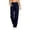 Navy, variant on Inleife Women Solid Cargo Yoga Pants High Waist Flared Workout Trousers Multi Pockets Casual Daily Loungewear