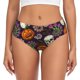 thumbnail image 1 of Fotbe Halloween With Skull Calzones Estampados para Mujer – Ropa Interior de Algodón, Cómoda, Suave y Elástica-X-Small, 1 of 6