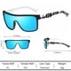 thumbnail image 4 of Gafas de Sol Deportivas Polarizadas VIAHDA HD6015 para Hombre y Mujer, 4 of 7