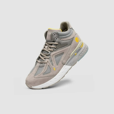 

RLCEGAL Men S High-Top Back To Core Shoes Shock-Absorbing Wide Toe And High Instep-Sand Gray 10.5 Extra Wide/4E