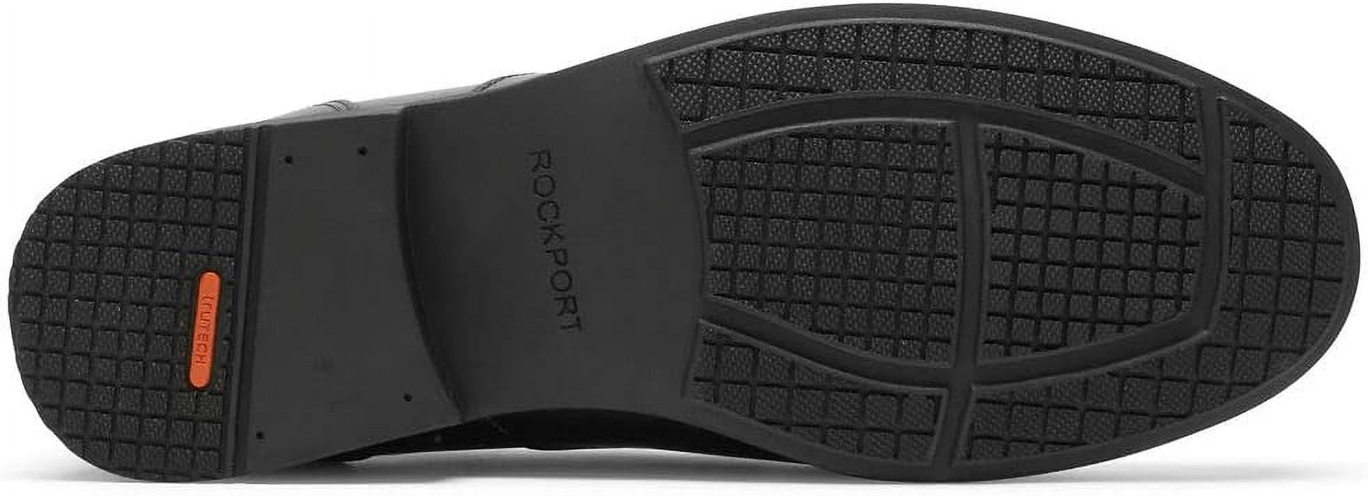 Men\'s 9W Rockport Preston Venetian loafers slip on shoes in black CI5641 Men main image 3