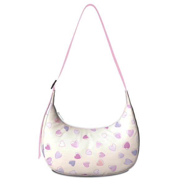 Women’s Cartoon Shoulder Bag – Cute Playful Kawaii Graffiti Crossbody Purse with Colorful Rainbow Animals, Space Galaxy Rocket and Astronaut Design, Lightweight Durable Tote