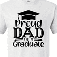 thumbnail image 4 of Inktastic Proud Dad of a Graduate with Graduation Cap T-Shirt, 4 of 5