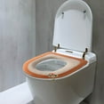 thumbnail image 6 of Winter Toilet Seat Cover with Handle | Thickened Knitted Toilet Ring | Washable Soft Toilet Seat Pad | Elongated Toilet Covers for Round & Rectangular Toilets, 6 of 7