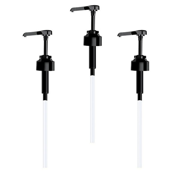 Pump Creamer Coffee Syrup Dispenser Plastic Nozzle Sauce Bottle Pumps Oyster