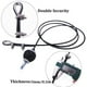 thumbnail image 3 of Cable De Polea, 5 Mm De Espesor, 220,5 Lb, Soporte De Carga, Cable De Repuesto Para Máquina De Gimnasio, Cable De Polea De Fitness, 3 of 7