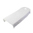 thumbnail image 2 of White Polyester Massage Table Sheets , Flat Bed Sheet Couch Cover, 2 of 6