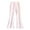 White, variant on Coerni Girls' Thermal Leggings Bell Bottoms Ruffle Pants Insulation Flare Slim Fit Trousers High Waist Open Bottom Warm Tights