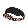 thumbnail image 3 of Disketp 70s Groovy Hippie Retro Sun Visors For Women Men Unisex Tennis Golf Visor Hat Adjustable Summer Hats Sport Outdoor Visor Hat Uv Protection Cap, 3 of 8