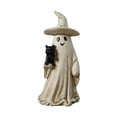 thumbnail image 3 of Estatua de fantasma de Halloween Colamx Impermeable Beige, 3 of 8