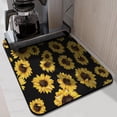 thumbnail image 3 of Coffee Bar Mat Rubber Dish Drying Mat For Kitchen Counter Coffee Mat for Home Bar Gift Kitchen Mat Coffee Bar Accessories Decorative Coffee Shop Chocolate Dish Drying Pad 18''X 24'',Black-1, 3 of 7