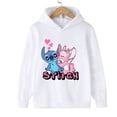 thumbnail image 4 of Ropa infantil con estampado kawaii de Disney Stitch para niños y niñas de 3 a 14 años, suéteres deportivos informales de calle cálidos, 4 of 4