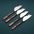thumbnail image 1 of Celia Design Copper Antique Mouse Cheese Knife 4 Pcs. Set, 1 of 5